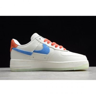 Nike Air Force 1 '07 Lxx Beyaz / Turuncu / Mavi Kaykay Ayakkabı Türkiye - 9IRM2IXD